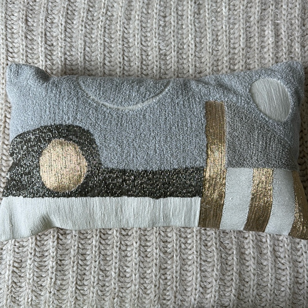 West Elm Lumbar Pillow Cover 19x5 x 11.5